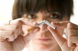 Отказ от курения для профилактики фарингита
