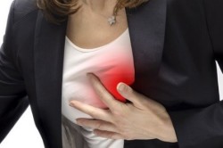 Сдавливающие боли в области сердца- симптом миокардического кардиосклероза
