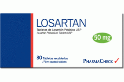 Препарат Лозартан - антагонист рецепторов ангиотензина 2 