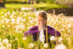 Аллергия - причина першения в горле