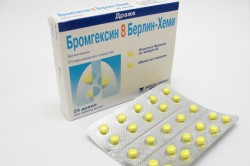 Бромгексин при лечении кашля